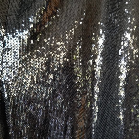 INC Macys Sequined Skinny Ankle Pants~L - Picture 5 of 11